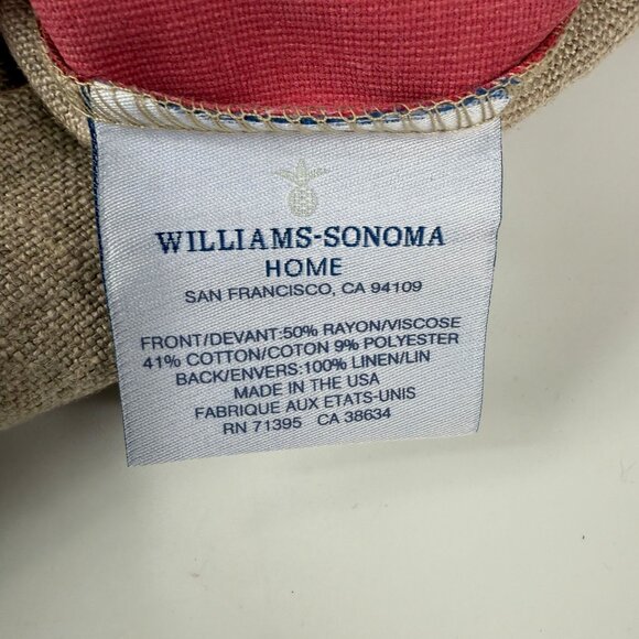 Williams-Sonoma Home Maeve Pink Rectangular Lumbar Velvet Pillow Cover - Picture 4 of 5